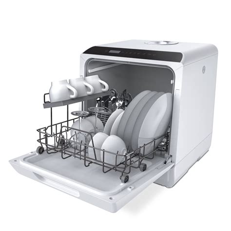 Buy Hermitlux Countertop Dishwasher, 5 Washing Programs Portable ...