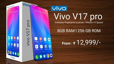 Vivo V17 pro- Price, Specification, Launch Date In India | Vivo V17 pro - YouTube