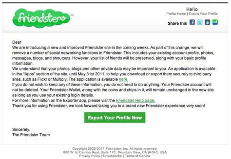 Friendster Bids Farewell to its User Profiles Today | Mountain View, CA Patch