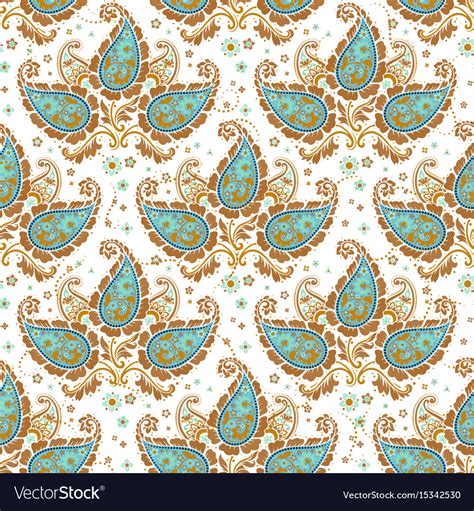 Seamless paisley pattern Royalty Free Vector Image