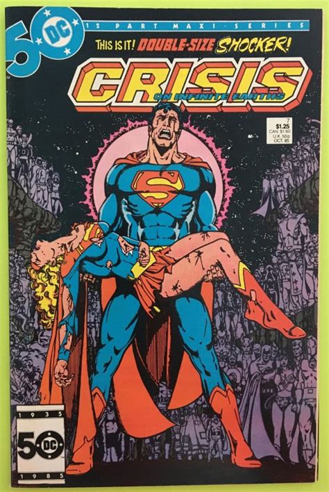 Crisis on Infinite Earths 7 Death Supergirl DC 1985 | Comic Books - Modern Age, DC Comics ...