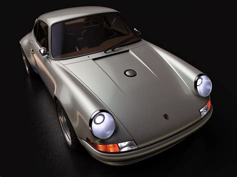 Porsche Singer Reimagined on Behance