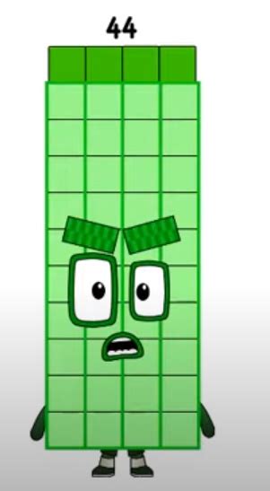 Numberblock mean 44 by benchik09 on DeviantArt