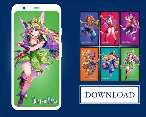 New Trials of Mana Gameplay Trailer, Digital Wallpapers Released ...