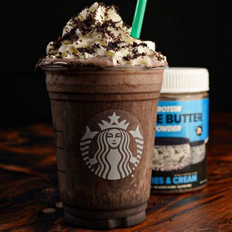 OREO Protein Frappuccino – Protein Cookie Butter Powder