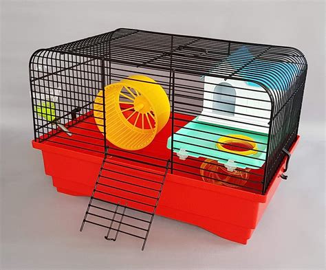 Dwarf Hamster Cage With Accessories House Wheel Bottle Mice Mouse Cages ...