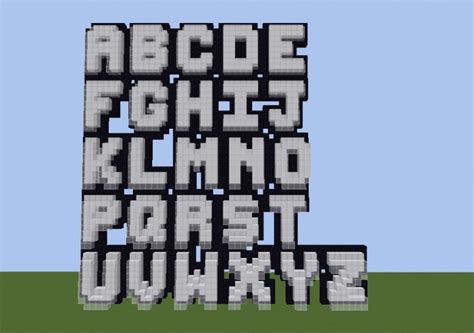 Server Logo Fonts Minecraft Project