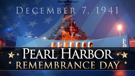 Pearl Harbor National Day of Remembrance ceremony scheduled in ...