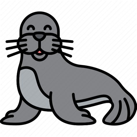 Animal, seal, mammal, sea icon - Download on Iconfinder