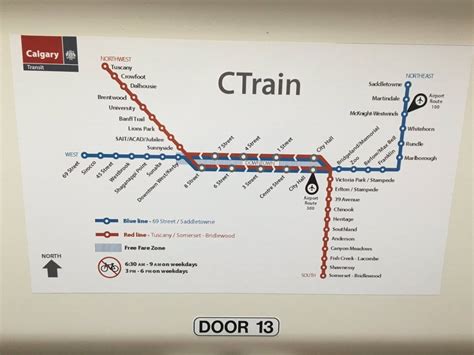 Transit Maps: Photo – Official Map: New CTrain System Map, Calgary ...