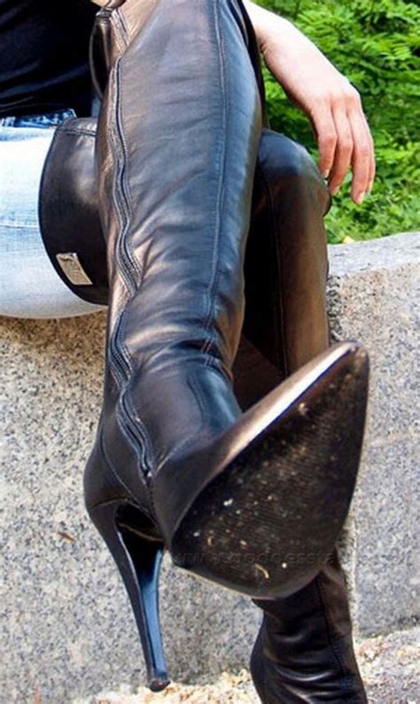 Pin by Dave Darbury on Boots | Leather boots heels, Boots, Elastic boots