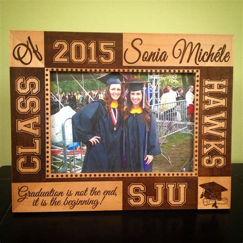 Personalized Graduation Picture Frame Engraved, Custom High School Grad ...