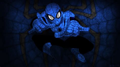 Spider-Man Wallpaper Blue by JackTheKnight on DeviantArt