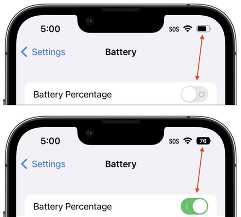 Bring Back the Battery Percentage Indicator in iOS 16 - BestMacs