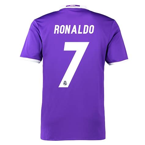 Cristiano Ronaldo Real Madrid adidas 2016/17 Away Replica Jersey ...