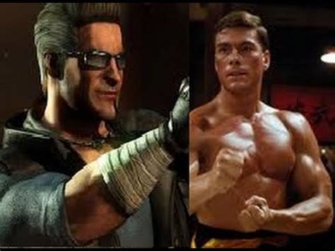 MKX Johnny Cage As Jean-Claud Van Damme (Fantasy Skin) - YouTube