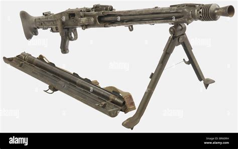 A German MG 42 machine gun, calibre 7,92 x 57, serial number 9376b ...