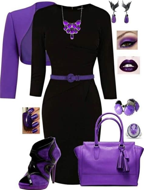 Pin by Lala Mc on Set It Off!! | Purple fashion, Purple outfits, Womens fashion