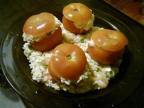 Recette de Tomate farcie au riz