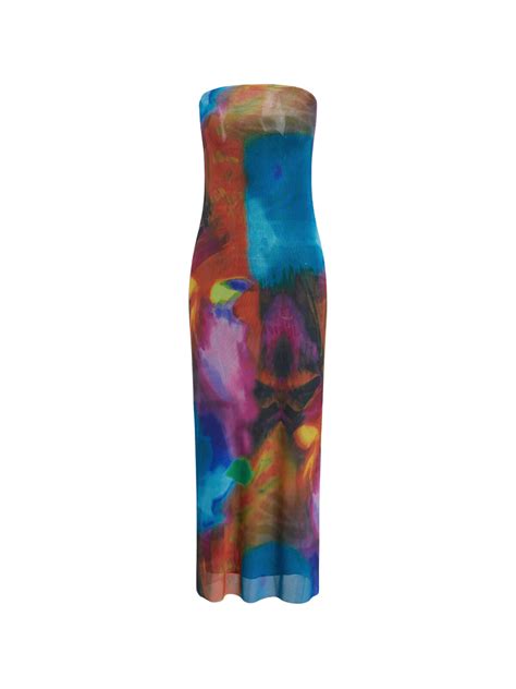 A&A Trippy Tube Midi Bodycon Dress – ARIELLA & AYANA