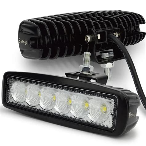 12 Volt 18W LED work light bar lamp 12V led tractor work light LED worklights off road 4X4 24V ...