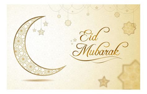 Eid Mubarak Greeting with Gold Star Pattern 1057422 Vector Art at Vecteezy