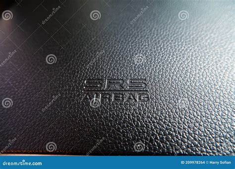 SRS Airbag stock photo. Image of danger, background - 209978264