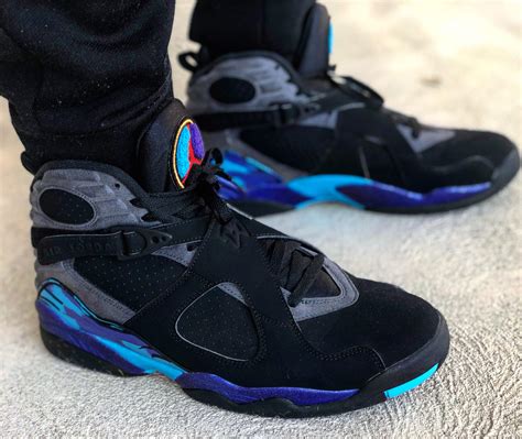 Best Jordan 8 ever imo: Aqua 8s : r/Sneakers