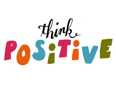 Think Positive by Michael Buchino on Dribbble