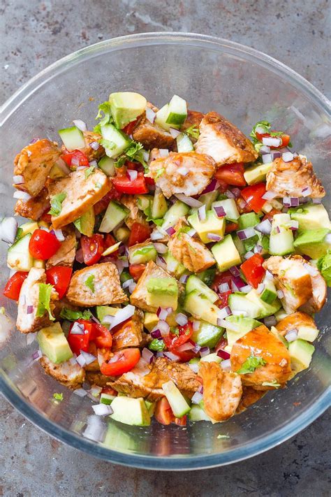 Healthy Avocado Chicken Salad Recipe – Chicken Avocado Salad Recipe — Eatwell101