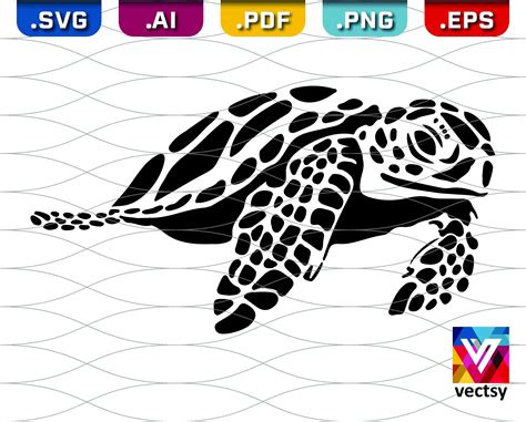 Hawaiian Sea Turtle, Sea Turtle Art, Sea Turtles, Crayon Monogram, Monogram Svg, Silhouette ...