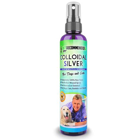 Vet Recommended - Colloidal Silver For Dogs & Cats - Colloidal Silver ...