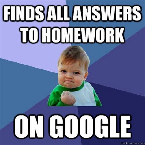 37 Homework Memes That Are Funny