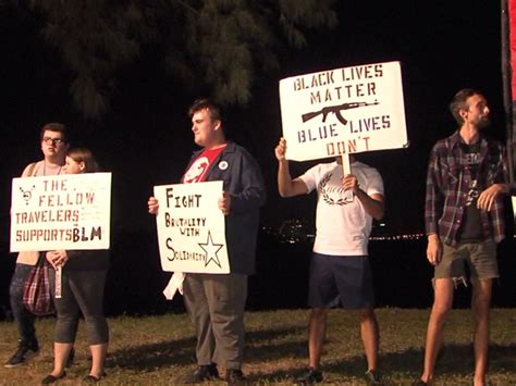 Anti-Trump protest held outside Mar-a-Lago