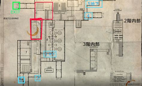 最強列伝GORIKIのゲーム攻略ブログ : Escape from tarkov 初心者向けアドバイス FACTORY MAP解説