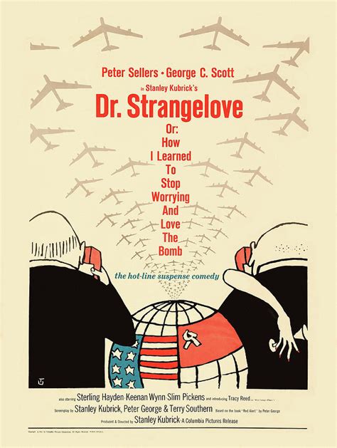 Dr. Strangelove Movie Poster Painting by Big 88 Artworks - Fine Art America