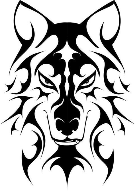 Pin by Alik Syan on eskiz 1 | Silhouette art, Tribal drawings, Wolf art