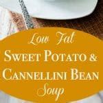 Sweet Potato & Cannellini Bean Soup
