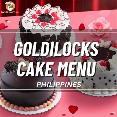 [Updated] Goldilocks Cake Menu Price List Philippines 2023