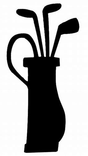 Golf Clubs Silhouette at GetDrawings | Free download