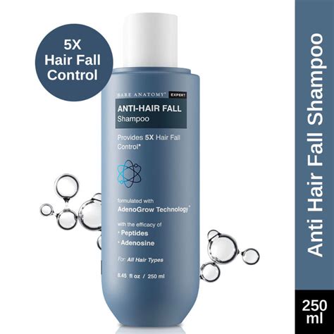 Bare Anatomy 5X Hair Fall Control Shampoo Hair Growth Paraben and ...