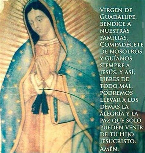 Oración a mí linda Virgencita de Guadalupe | Oraciones catolicas ...