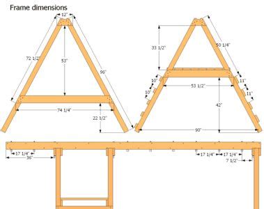 Swing set plans in 2022 | Swing set plans, Swing set, Swing set diy