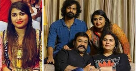 Mohanlal's daughter Vismaya reveals her interest and it's not films!