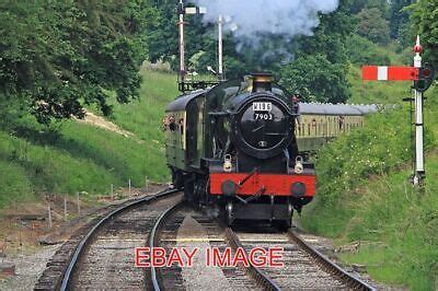 PHOTO GWR Hall Class 7903 Foremarke Hall Winchcombe Gloucestershire And Warwick £1.85 - PicClick UK