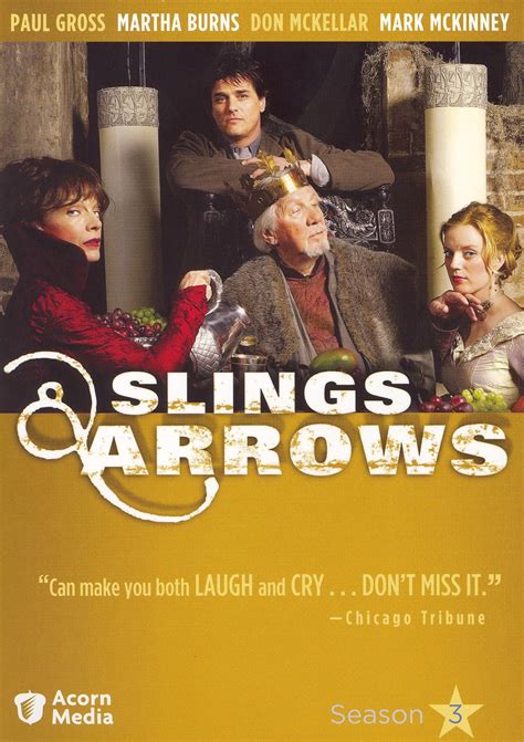 Slings & Arrows (TV Series 2003-2006) - Posters — The Movie Database (TMDB)