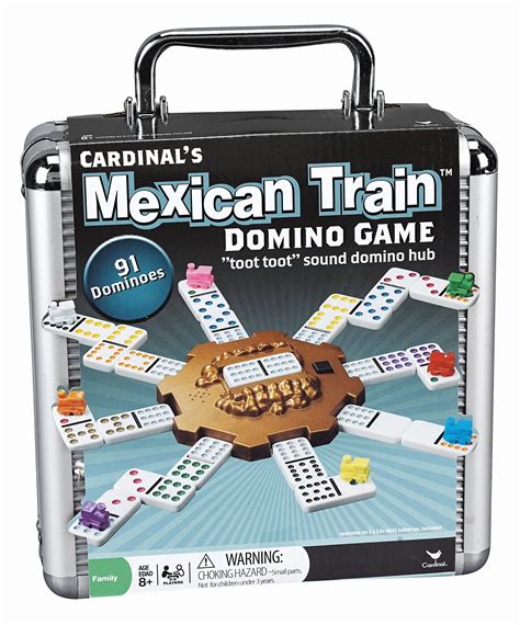 Amazon.com: Mexican Train Domino Game in an Aluminum Case (styles may vary): Toys & Games ...