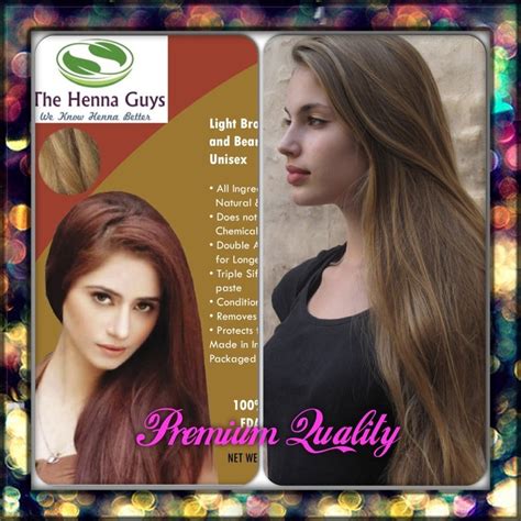 LIGHT BROWN HENNA HAIR DYE/COLOR ORGANIC & 100% CHEMICAL FREE 100grams