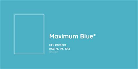 HEX #4CB0C4 color name, color code and palettes - colorxs.com