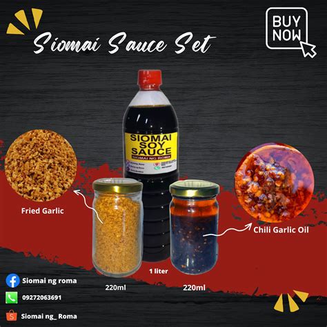 Siomai Sauce Set | Lazada PH